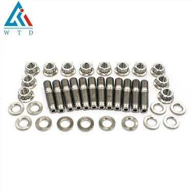 Titánová súprava čapov výfukového potrubia