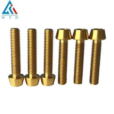 Titánové skrutky s kužeľovou hlavou