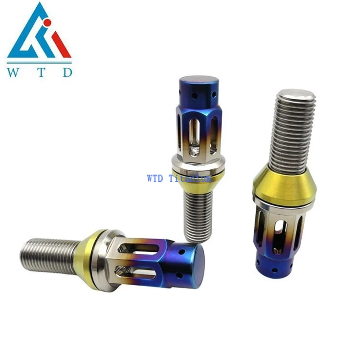 75mm titanium wheel bolts