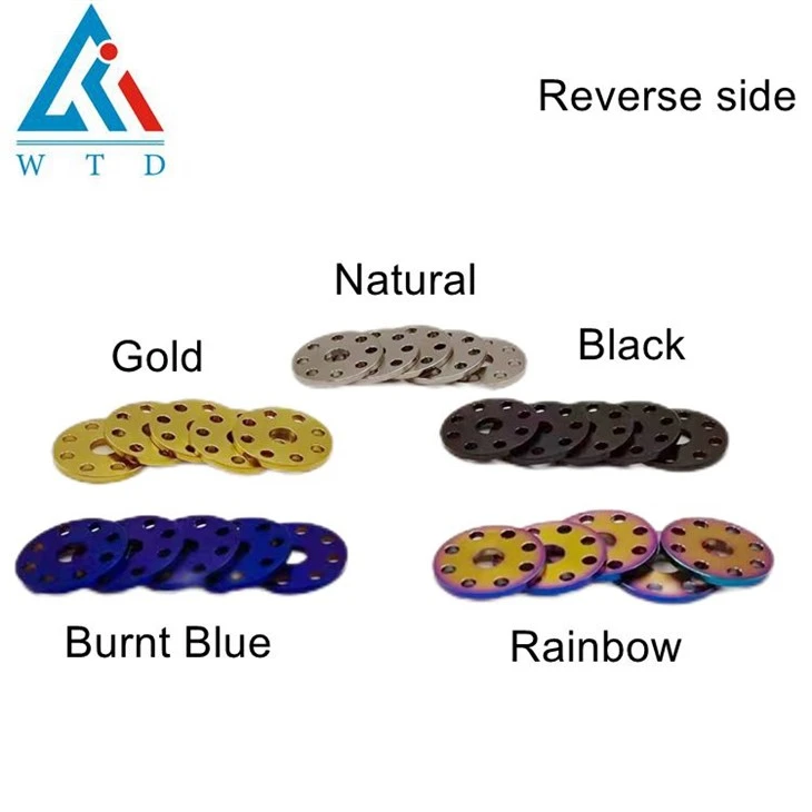 Gr5 8 holes titanium washers