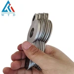 Uzemňovacie krúžky s hrúbkou 1 mm